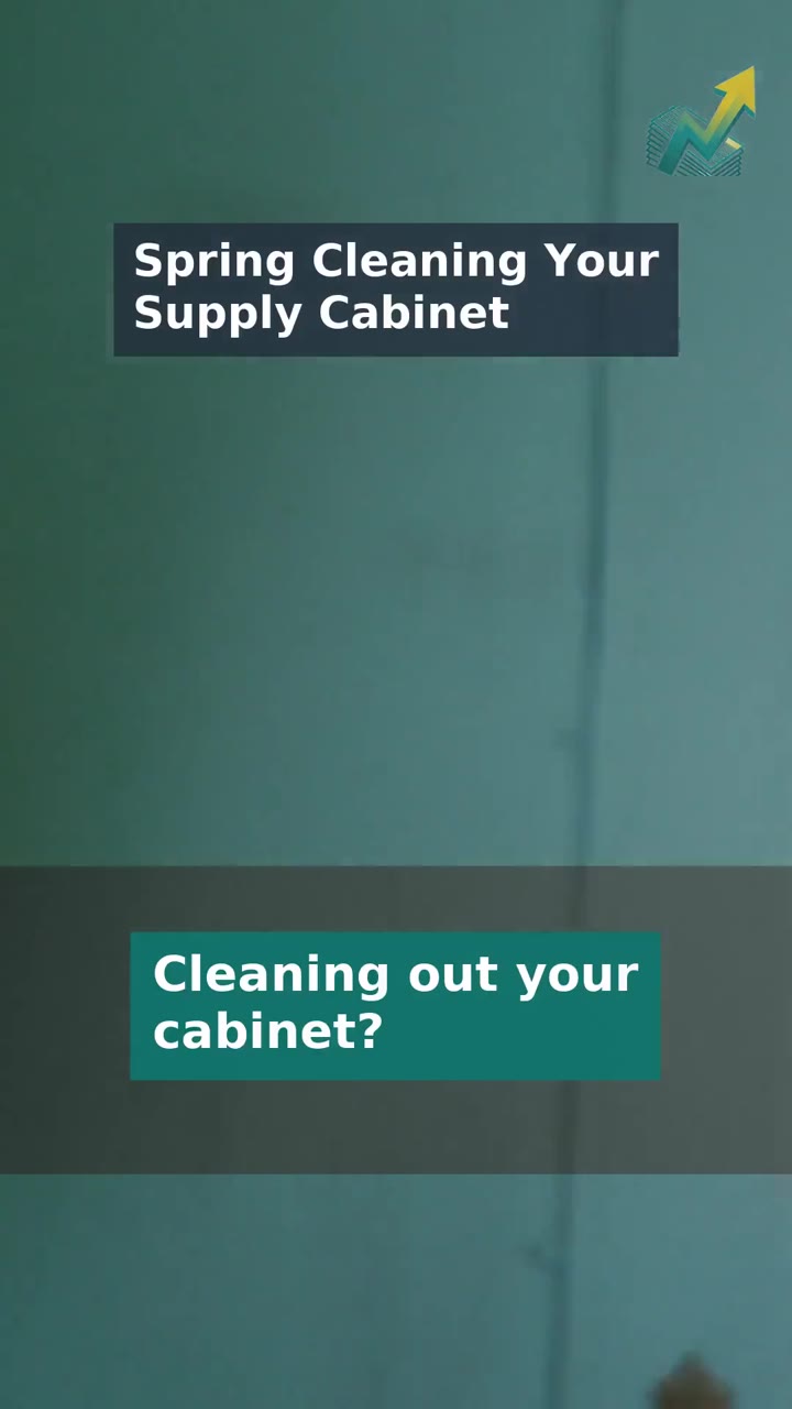 Spring Cleaning Your Supply Cabinet